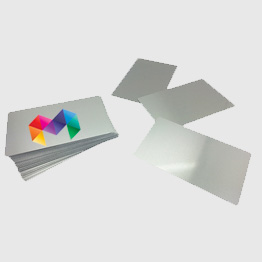 Silver Metal Business Cards